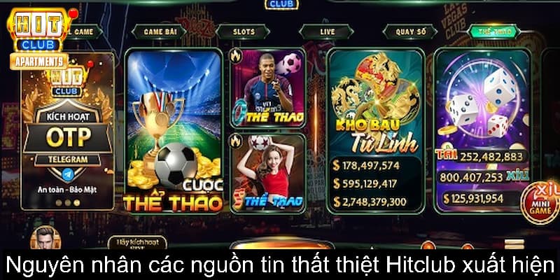 Các nguyên nhân khiến nguồn tin Hitclub lừa đảo xuất hiện rầm rộ